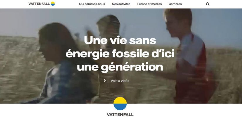 Bandeau Vattenfall